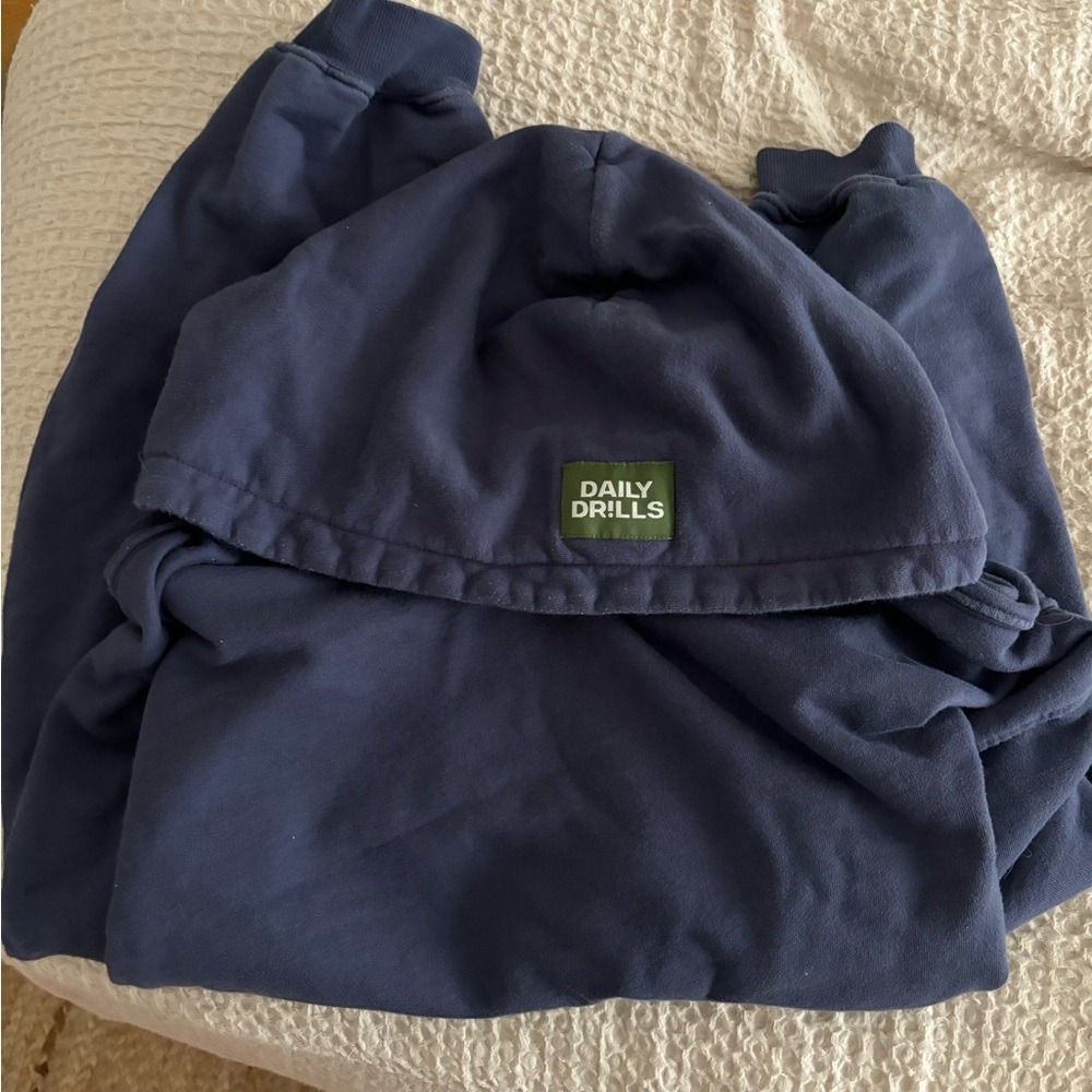 Daily Drills Navy Hoodie